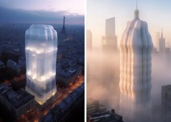 معرفی آسمان خراش‌ های بادی به دنیا!