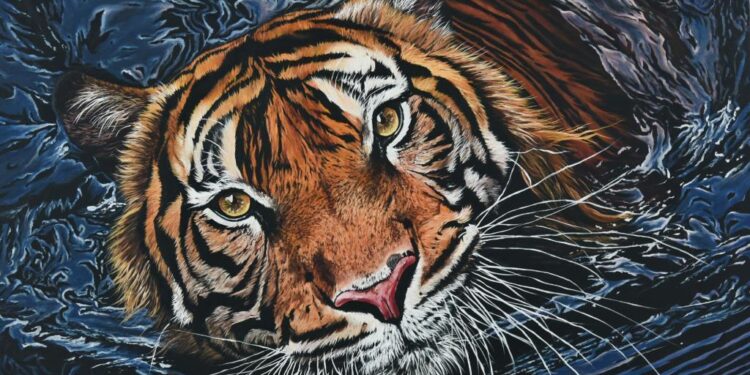 فرهنگسازی برای محیط زیست با نقاشی در «نقش وحش»