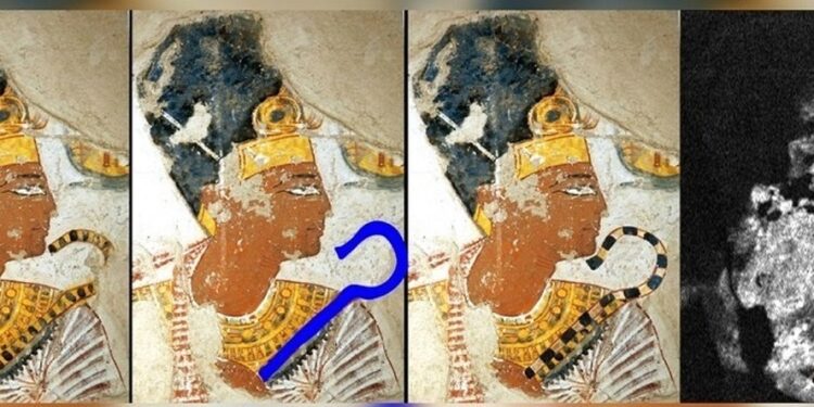 چه رازی در نقاشی سه هزار سالۀ «دست فرعون» پنهان شده؟