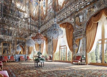 کشف کاشی‌های گمشده کاخ گلستان