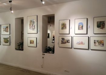 میراث و معماری رها شده موضوع نقاشی شد/ توجه به محیط‌زیست و آلودگی